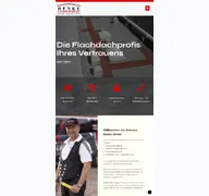 Kleine Seitenvorschau von henke-flachdach.de
