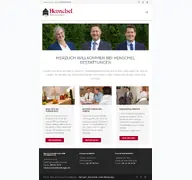 Kleine Seitenvorschau von henschel-bestattungen.de