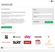 Kleine Seitenvorschau von hensoldt.mitarbeiterangebote.de