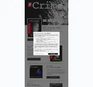 Kleine Seitenvorschau von stern-crime.de