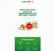 Kleine Seitenvorschau von rette-dein-obst.de