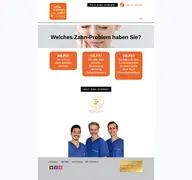 Kleine Seitenvorschau von rettemeinenzahn.de