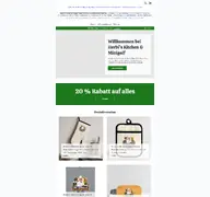 Kleine Seitenvorschau von herbiskitchen.myspreadshop.de