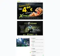Kleine Seitenvorschau von xpack-fitness.de