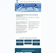 Kleine Seitenvorschau von sv-erzhausen.de