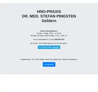 Kleine Seitenvorschau von hno-pingsten.de