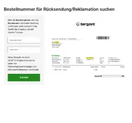 Kleine Seitenvorschau von returns.bergzeit.de