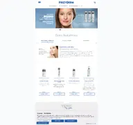 Kleine Seitenvorschau von frezyderm.de