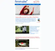 Kleine Seitenvorschau von forum-glas-bad-muender.de