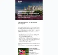 Kleine Seitenvorschau von mv.bsw-vg.de