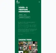 Kleine Seitenvorschau von vogelpark-abensberg.de