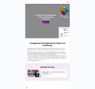 Kleine Seitenvorschau von friedenundversoehnung.de