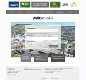 Kleine Seitenvorschau von zeag.mein-portal.de