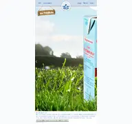 Kleine Seitenvorschau von vogtlandmilch.de