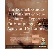 Kleine Seitenvorschau von kosmetikstudio-frankfurt-beauty.de