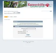Kleine Seitenvorschau von forum.katzenhilfe-gelderland.de