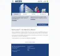 Kleine Seitenvorschau von krzn.de