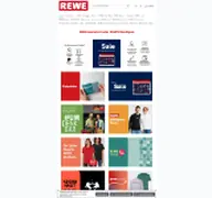 Kleine Seitenvorschau von rewe-boutique.de