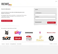 Kleine Seitenvorschau von rewe-group.mitarbeiterangebote.de