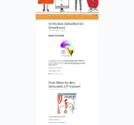 Kleine Seitenvorschau von zirkomania.de
