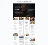 Kleine Seitenvorschau von ratschlag-bauen.de