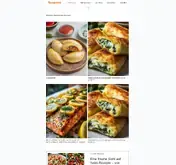 Kleine Seitenvorschau von rezepzeits.de