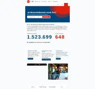 Kleine Seitenvorschau von nic.at