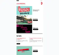 Kleine Seitenvorschau von jusos-wuerzburg.de