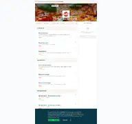 Kleine Seitenvorschau von funkypizzarathenow.de