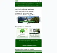 Kleine Seitenvorschau von alpenverein-deggendorf.de