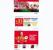 Kleine Seitenvorschau von postcode-lotterie.de