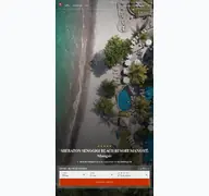 Kleine Seitenvorschau von sheratonsenggigibeach.resorthotel.de
