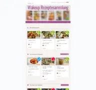 Kleine Seitenvorschau von wakeuprezepte.de
