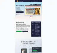 Kleine Seitenvorschau von freeoffice.com