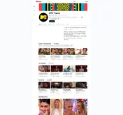Kleine Seitenvorschau von mtv.fr