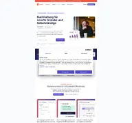 Kleine Seitenvorschau von sevdesk.de