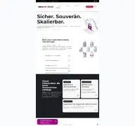Kleine Seitenvorschau von syseleven.de