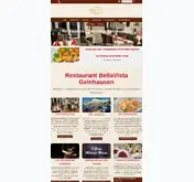 Kleine Seitenvorschau von restaurant-bellavista-gelnhausen.de