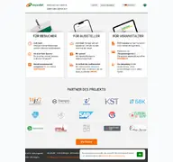 Kleine Seitenvorschau von expodat.com