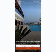 Kleine Seitenvorschau von kahyaaquaspa.resorthotel.de
