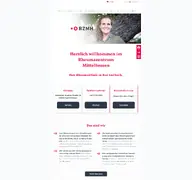 Kleine Seitenvorschau von rheumazentrum-mittelhessen.de
