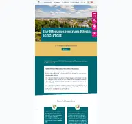 Kleine Seitenvorschau von rheumazentrum-rlp.de