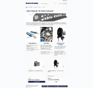 Kleine Seitenvorschau von cablecaddy.de