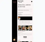 Kleine Seitenvorschau von cafe-butter.de
