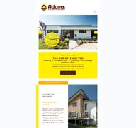 Kleine Seitenvorschau von adams-holzbau.de