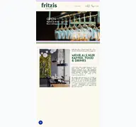 Kleine Seitenvorschau von cafe-fritzis.de
