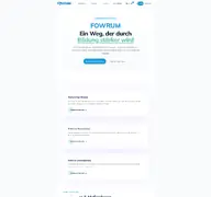 Kleine Seitenvorschau von fowrum.de