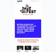 Kleine Seitenvorschau von jazzfest-rosenheim.de