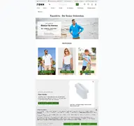 Kleine Seitenvorschau von foxxshirts.de