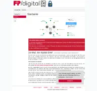 Kleine Seitenvorschau von fp-demail.de